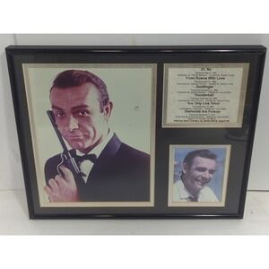 James Bond Sean Connery Framed Photo Collage, 11 x 14-Inch 16125U